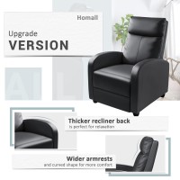 Homall Recliner Chair Recliner Sofa For Adults Recliners Home Theater Seating With Lumbar Support Reclining Sofa Chair For Li