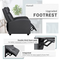 Homall Recliner Chair Recliner Sofa For Adults Recliners Home Theater Seating With Lumbar Support Reclining Sofa Chair For Li