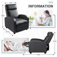 Homall Recliner Chair Recliner Sofa For Adults Recliners Home Theater Seating With Lumbar Support Reclining Sofa Chair For Li