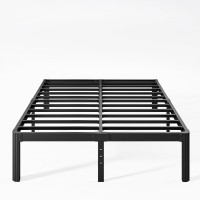 Nordicbed 12 Inch High Platform Queen Bed Frame No Box Spring Needed Metal Bed Frame Queen Size Noise Free Easy Assembly Hea