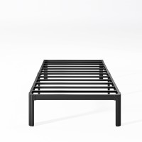 Nordicbed 12 Inch High Platform Twin Bed Frame No Box Spring Needed Metal Bed Frame Twin Noise Free Easy Assembly Heavy Duty