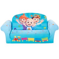 Marshmallow Furniture Childrens 2In1 Flip Open Foam Compressed Sofa Cocomelon