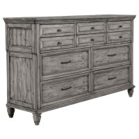 Avenue 8drawer Rectangular Dresser Grey