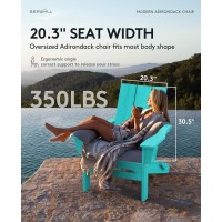 Serwall Modern Folding Adirondack Chair Aruba