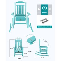 Serwall Outdoor Rocking Chair Aruba Set Of 4