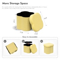 B Fsobeiialeo Storage Ottoman Cube Flowers Shaped Ottomans With Storage Foot Stool Footrest For Lving Room Boucle Ottoman Seat