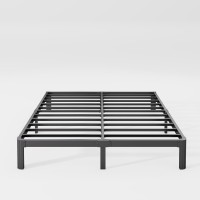 Nordicbed 40 Inch High Black Headboard Queen Size Queen Headboard Only Durable Construction Easy Installation Metal