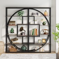 Tribesigns Bookshelf, Industrial 5-Tier Etagere Bookcase, 70.8