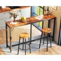 Odk 71 Inch Bar Table Bar Height Pub Table Counter Height Bar Table Rectangular High Top Kitchen Dining Counter Tables With