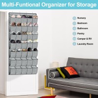 35 Pockets Over The Door Shoe Organizer Hanging Door Shoe Rack For Closet Large Shoe Storage Holder Zapateras Organizer For Sh