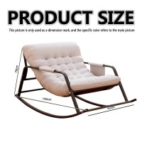 Josiahcq Oversized Patio Recliner Chair,Padded Zero Gravity Chair,Outdoor Chaise Lounge,Double Garden Lounge Chair,Reclining Patio Lounger Chairs For Outside Inside Poolside Camping.