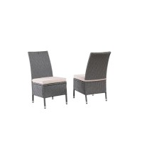 Outdoor Patio Side Chairs Set Of 2