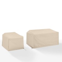 2Pc Outdoor Furniture Cover Set