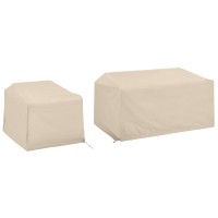 2Pc Outdoor Furniture Cover Set