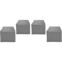 4Pc Outdoor Chair Furniture Cover Set