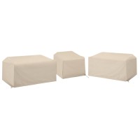 3Pc Outdoor Sectional Furniture Cover Set