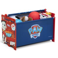 Delta Children Paw Patrol 4Piece Toddler Roominabox Set Includes Sleep And Play Toddler Bed Table 1 Chair And Toy Box