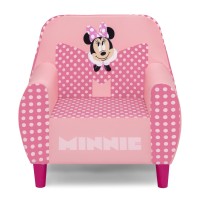 Delta Children - Disney Minnie Mouse Foam Chair For Kids, Pink