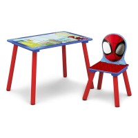 Delta Children Marvel Spidey And His Amazing Friends 4Piece Toddler Roominabox Set Includes Sleep And Play Toddler Bed