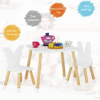 Utex Kids Table With 2 Chairs Set Kids Table And Chair Set 3 Piece Kiddy Table And Chair Set Toddler Table And Chairs White