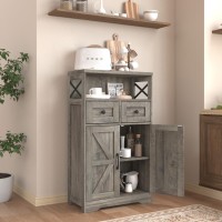 Befrases Farmhouse Storage Cabinet With Drawers And Shelf Freestanding Kitchen Pantry Storage Cabinet Floor Storage Cabinet Hu