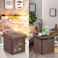 Docsafe Storage Ottoman With Lock Fireproof Folding Ottoman Foot Rest Stool Storage Chest With Storage Safe For Important Docume