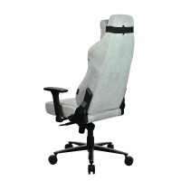 Arozzi Vernazza Soft Fabric Durable Upholstery Ergonomic Office And Gaming Chair With High-Level Features Like 3D Armrests And A Pro Mechanism With Soft Neck & Lumbar Support Pillows - Pearl Green