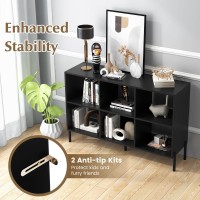 Giantex 6 Cube Bookcase, 3-Tier 47