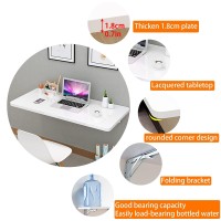 Fuyao Wall Mounted Folding Table, Fold Down Floating Desk For Small Spaces - Laundry Folding Table, Drop Leaf Table - Kitchen & Dining - Space-Saving Solution