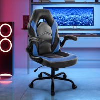 Dumos Ergonomic Computer Gaming Chair Home Office Desk With Pu Leather Lumbar Support Height Adjustable Big And Tall Video Ga