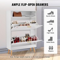 Vevor Shoe Storage Cabinet For Entryway 315 D X 94 W X 473 H White