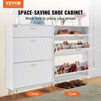 Vevor Shoe Storage Cabinet For Entryway 315 D X 94 W X 473 H Wood