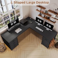 Sedeta L Shaped Desk, 63