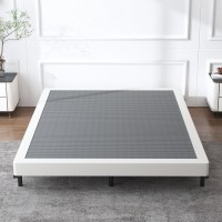 Xinxinyan Box Spring Full Size 5 Inch High Heavy Duty Mattress Foundation Sturdy Metal Box Springs Only With Fabric Cover Set