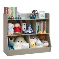 Kovhzcu Toy Storage Organizer With Bookshelf 5Cubby Childrens Toy Shelf Toy Storage Cabinet Suitable For Childrens Room P