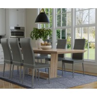 Neos Modern Furniture T1037Sn Dining Table, Sonoma