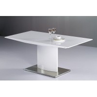 Neos Modern Furniture T2014 Dining Table, White