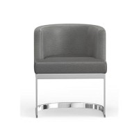 Neos Modern Furniture C1422Gy-Ch Chair, Gray
