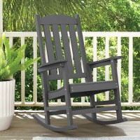 Lue Bona Outdoor Rocking Chair Hdps Poly Rocking Chair All Weather Resistant Plastic Outdoor Indoor Porch Rocker Heavy Duty R