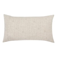 Kosas Home Lana Cotton Embroidered Natural King Sham