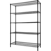 Regiller 5Wire Shelving Metal Storage Rack Adjustable Shelves 177 D 473 W 723 H Standing Storage Shelf Units For Lau