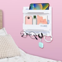 Floating Shelves For Bedside Shelf Accessories Organizer Wall Mount Self Stick On Cute Room Decor Aesthetic Girls Room Decor