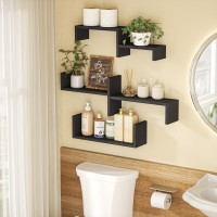 Sriwatana Floating Shelves For Wall Wall Shelves For Bathroom Bedroom Living Room Kitchen Office Wood Shelves For Wall Dec