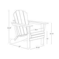 Westintrends Outdoor Adirondack Chairs Set Of 8 Plastic Fire Pit Chair Weather Resistant Folding Patio Lawn Chair For Outside