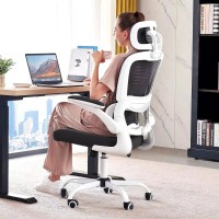 Tralt Office Chair Ergonomic Desk Chair 330 Lbs Home Mesh Office Desk Chairs With Wheels Comfortable Gaming Chair High Back O