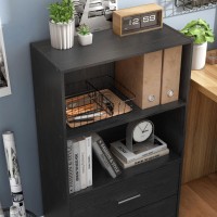 Homes Inside Out Apexa 2Tier Cube Storage Organizer Shelves Stackable Wood Bookcase Fits Cubby Bins For Organization Dorm