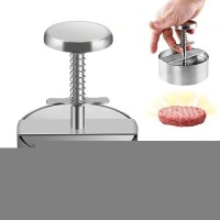 Meat Pie King Hamburger Press 17 45 55 Inch Round Burger Press Nonstick Adjustable Stainless Steel Hamburger Patty Maker