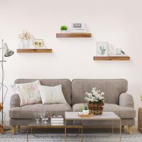 Colima Floating Shelves For Wall Brown Wood Wall Shelf For Bedroom 15 Inch Wall Mounted Floating Shelves For Bathroom Living Ro