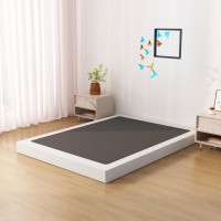 Upcanso 7 Inch California King Box Spring Bed Base Low Profile Metal Cal King Box Spring With Fabric Cover 3000 Lbs Max Weight