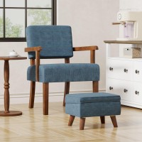 FAGAGA Accent Chair, Living Room Chairs Oversize with Soft Seat and Armrests for Living Room Dinning Room Bedroom Reading Room Waiting Room